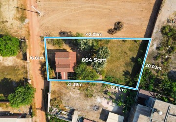 664 Sqm Land For Sale - Sala Kamreuk, Siem Reap thumbnail