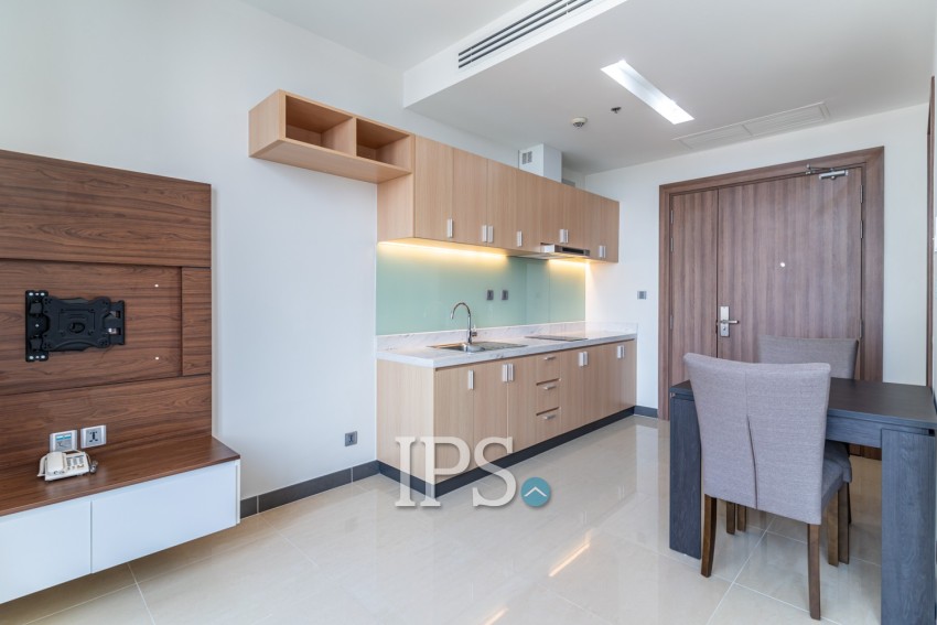 43 Sqm Studio Serviced Apartment For Rent - Toul Kork, Phnom Penh