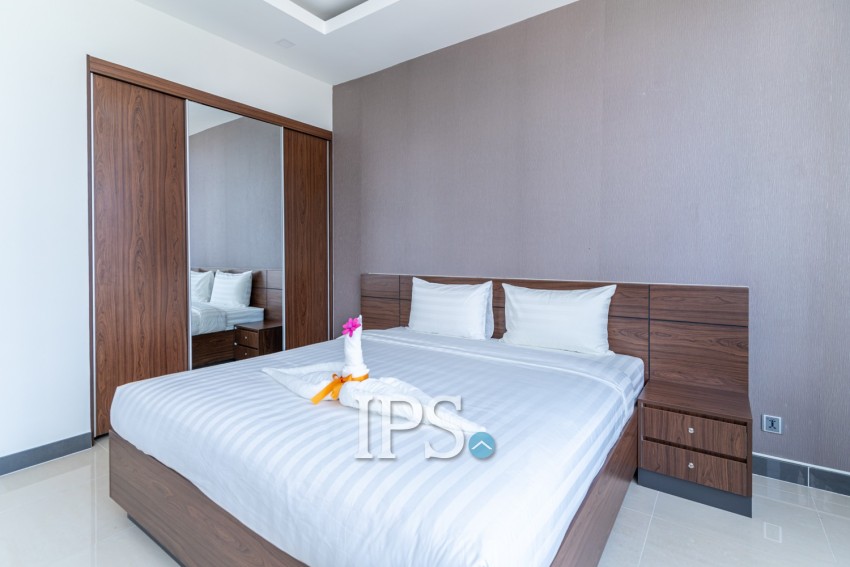 43 Sqm Studio Serviced Apartment For Rent - Toul Kork, Phnom Penh