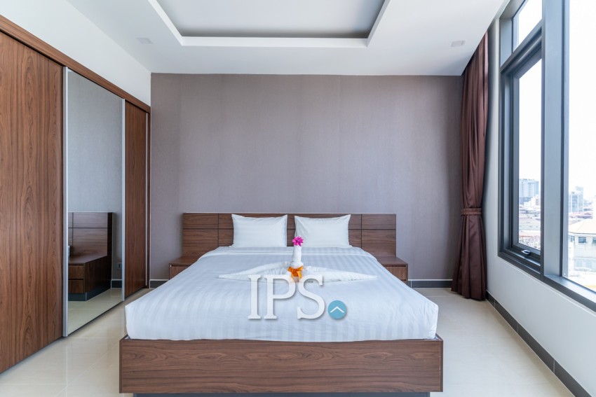 43 Sqm Studio Serviced Apartment For Rent - Toul Kork, Phnom Penh