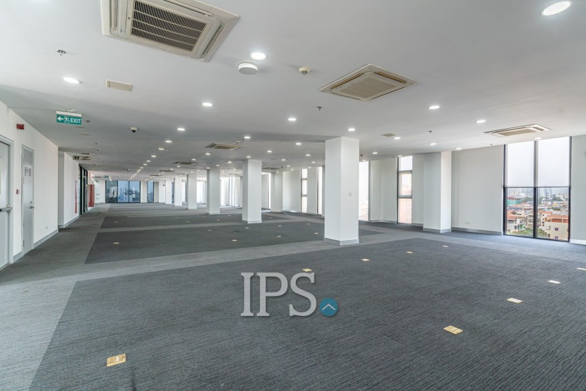 610 Sqm Office Space For Rent - Phsar Depou 2, Toul Kork, Phnom Penh