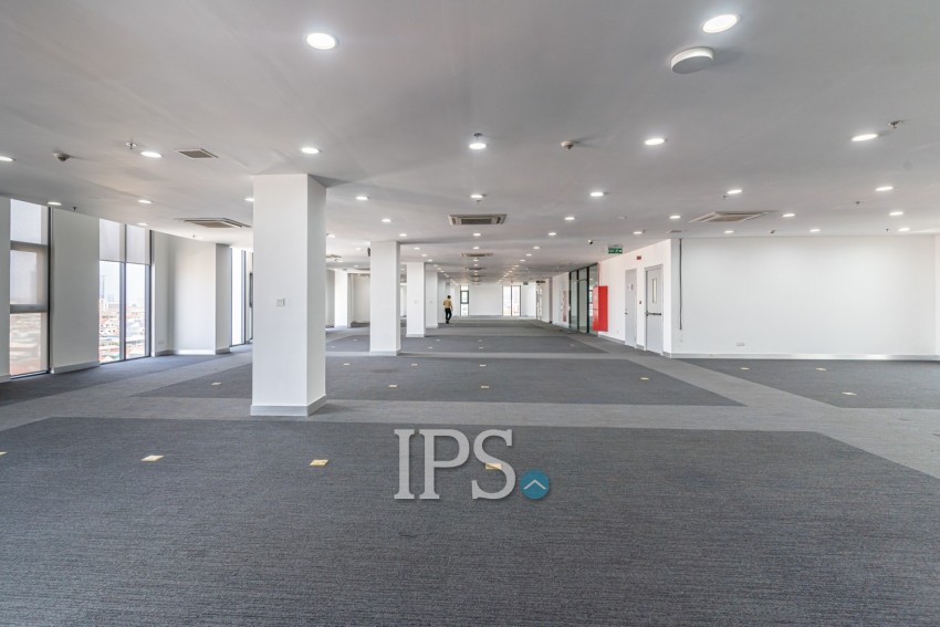 610 Sqm Office Space For Rent - Phsar Depou 2, Toul Kork, Phnom Penh