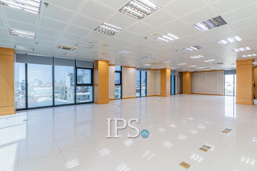 570 Sqm Office Space For Rent - Phsar Depou 2, Toul Kork, Phnom Penh