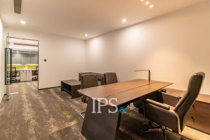 345.64 Sqm Office Space For Rent - BKK3, Phnom Penh