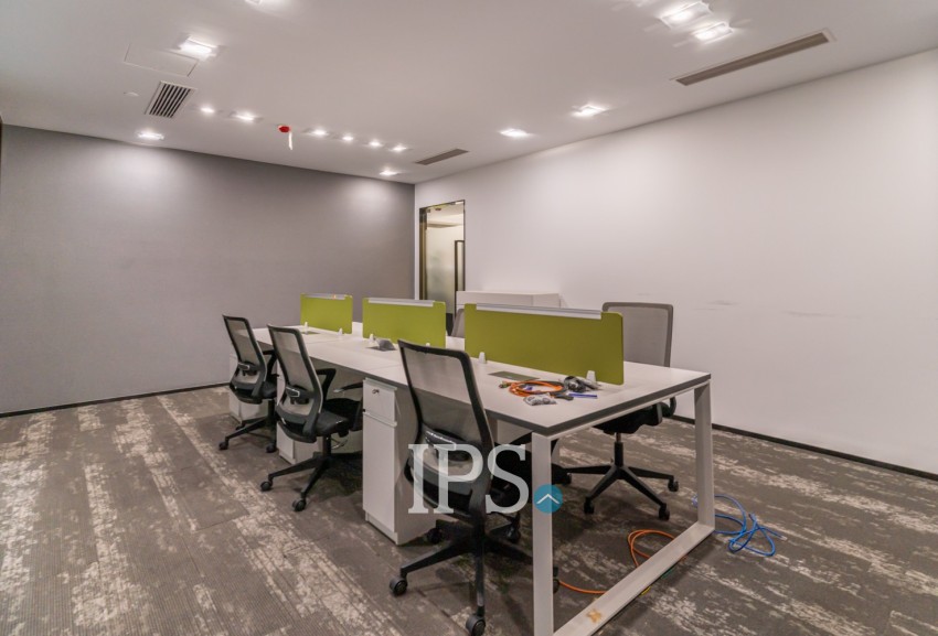 345.64 Sqm Office Space For Rent - BKK3, Phnom Penh