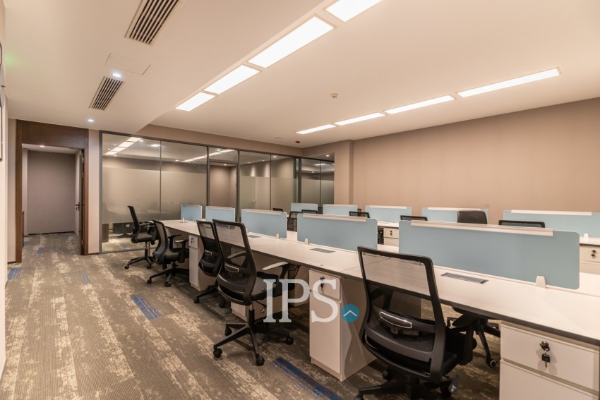 273 Sqm Office Space For Rent - BKK3, Phnom Penh