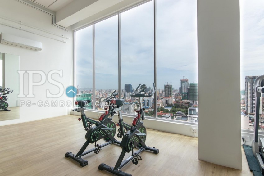 21st Floor Studio For Sale - J Tower 1, BKK1, Phnom Penh