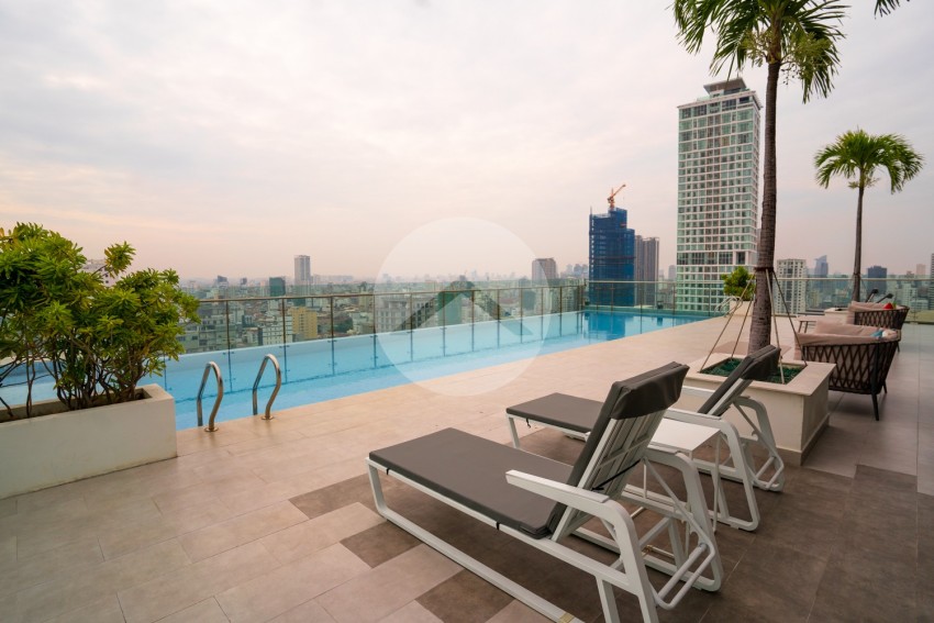 21st Floor Studio For Sale - J Tower 1, BKK1, Phnom Penh