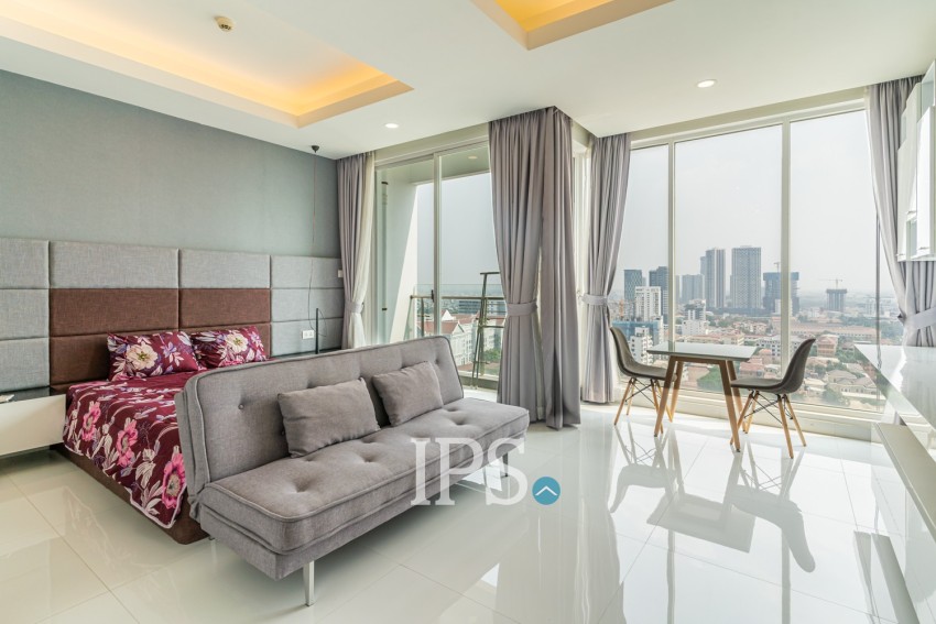 21st Floor Studio For Sale - J Tower 1, BKK1, Phnom Penh