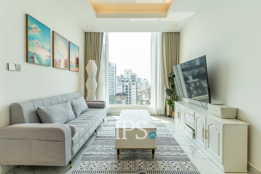 2 Bedroom Condo For Rent - J Tower 2, BKK1, Phnom Penh