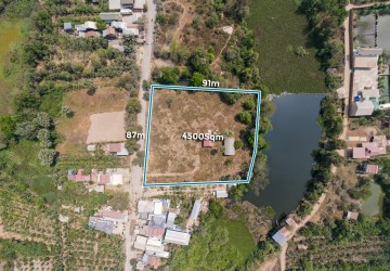 4,500 Sqm Land For Rent - Banteay Daek, Kien Svay, Kandal Province thumbnail