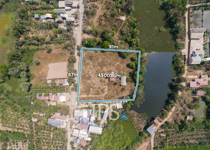 4,500 Sqm Land For Rent - Banteay Daek, Kien Svay, Kandal Province