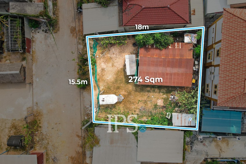 274 Sqm Land For Sale - Svay Dangkum, Siem Reap