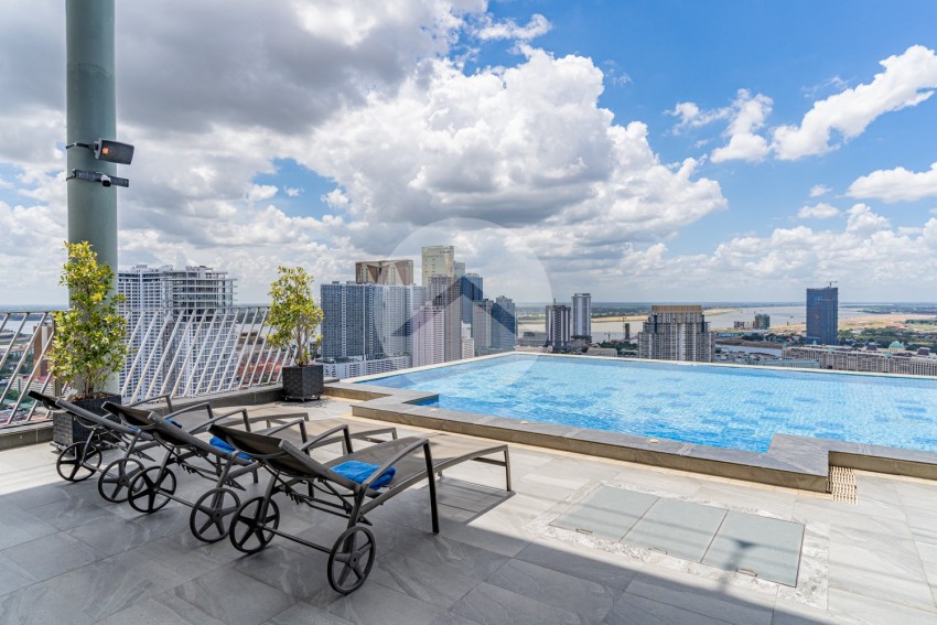 3 Bedroom Serviced Duplex Penthouse For Rent - The Penthouse Residence, Tonle Bassac, Phnom Penh