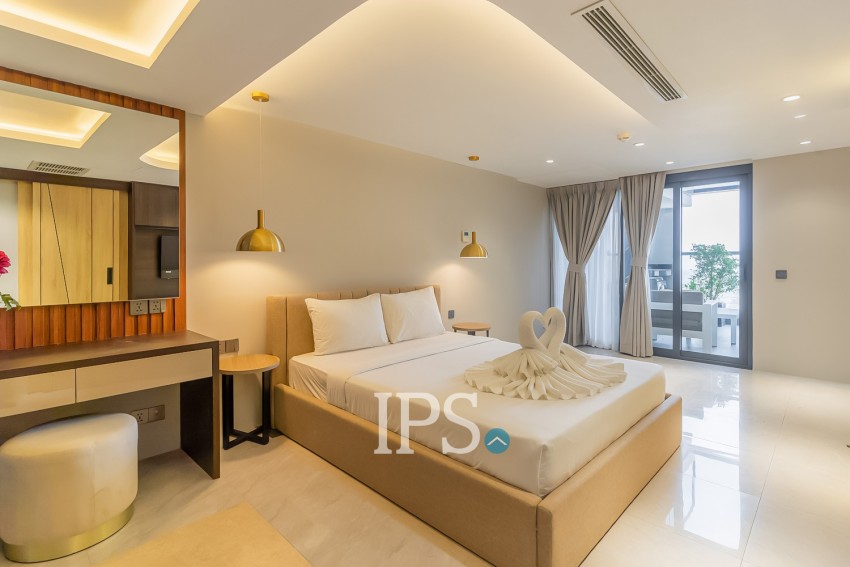 3 Bedroom Serviced Duplex Penthouse For Rent - The Penthouse Residence, Tonle Bassac, Phnom Penh