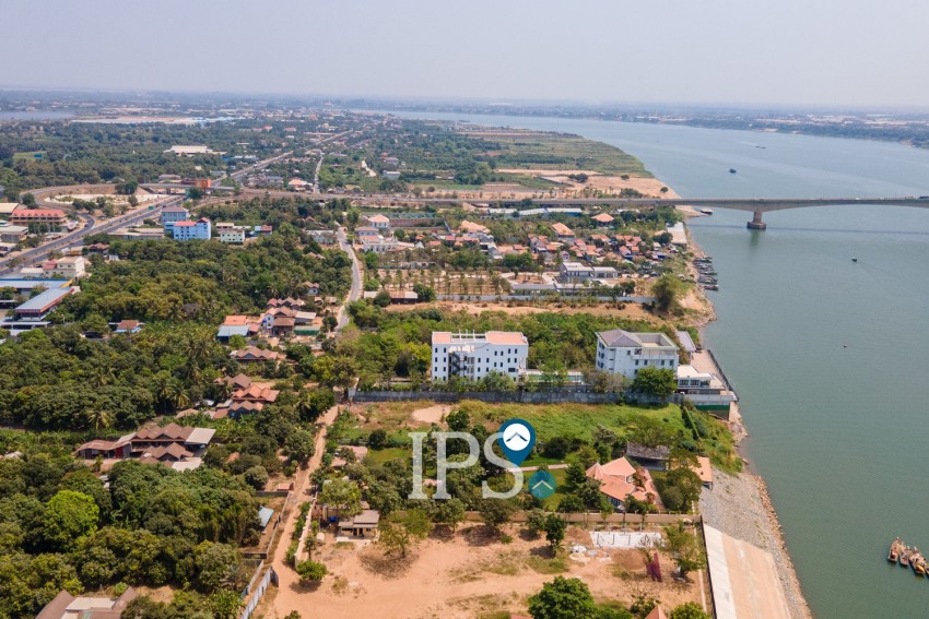 3,409 Sqm Riverfront Land For Sale - Mukh Kampul, Kandal Province