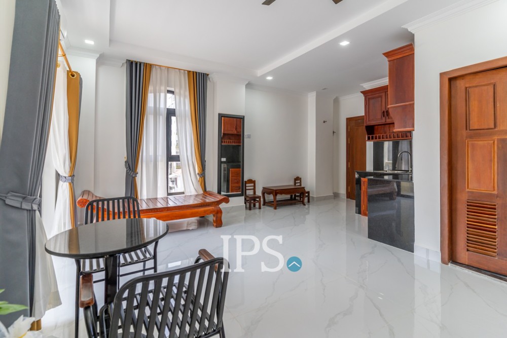 45 Sqm Studio Serviced Apartment For Rent - BKK1, Phnom Penh