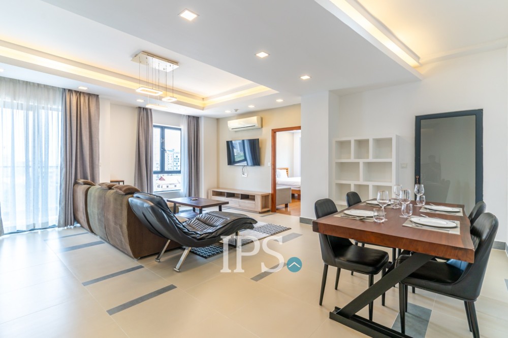 2 Bedroom Serviced Apartment For Rent - BKK 1, Phnom Penh - Image 2