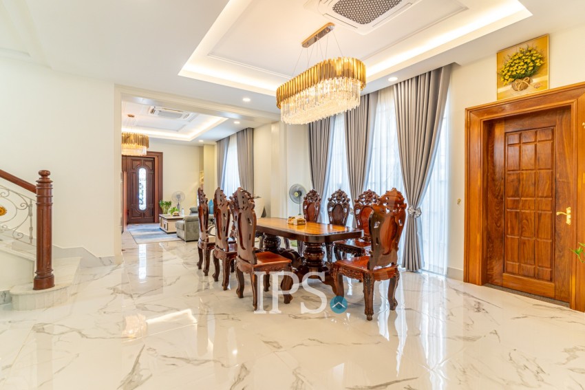 6 Bedroom Villa Prince A For Rent - Eco Romance, Peng Huoth, Chbar Ampov, Phnom Penh