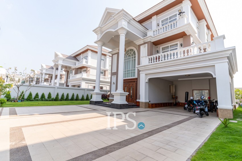 6 Bedroom Villa Prince A For Rent - Eco Romance, Peng Huoth, Chbar Ampov, Phnom Penh