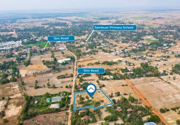 5,579 Sqm Residential Land For Sale - Sambour, Siem Reap thumbnail