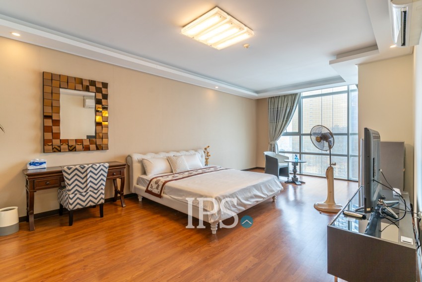 4 Bedroom Penthouse  For Rent - DeCastle Royal, BKK1, Phnom Penh