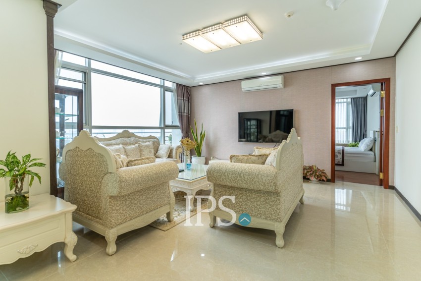 4 Bedroom Penthouse  For Rent - DeCastle Royal, BKK1, Phnom Penh