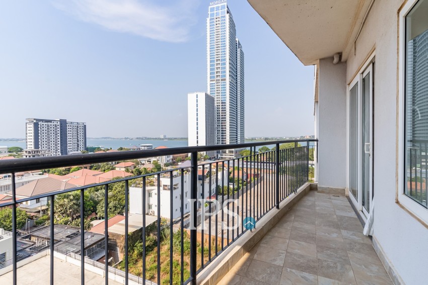 7th Floor 1 Bedroom Condo For Sale - Mekong View Tower 2,  Chroy Changvar, Phnom Penh