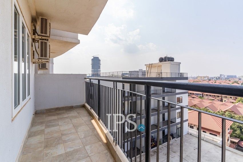 7th Floor 1 Bedroom Condo For Sale - Mekong View Tower 2,  Chroy Changvar, Phnom Penh