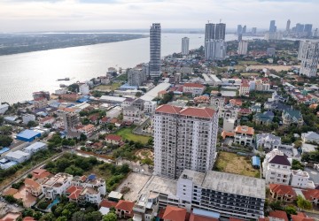 16th Floor 2 Bedroom Condo For Sale - Mekong View Tower 2,  Chroy Changvar, Phnom Penh thumbnail