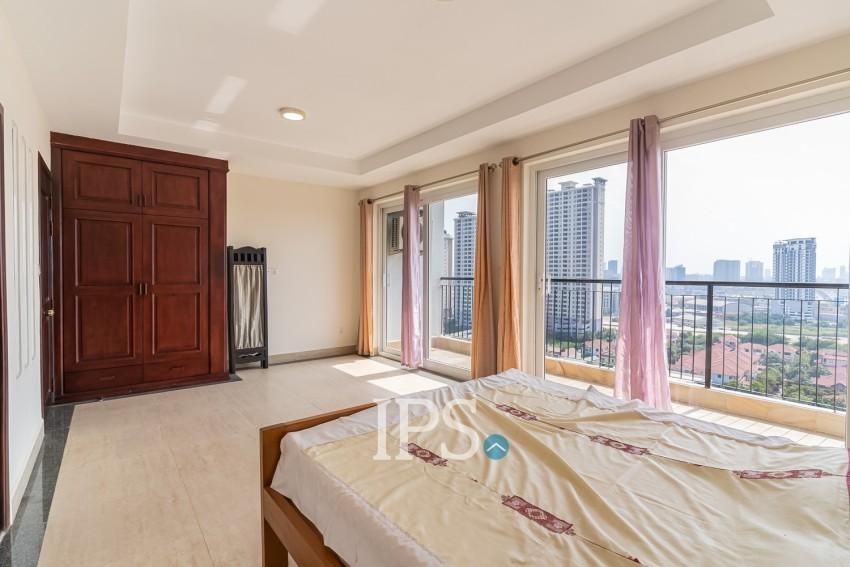 16th Floor 2 Bedroom Condo For Sale - Mekong View Tower 2,  Chroy Changvar, Phnom Penh