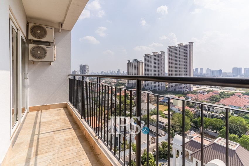 16th Floor 2 Bedroom Condo For Sale - Mekong View Tower 2,  Chroy Changvar, Phnom Penh