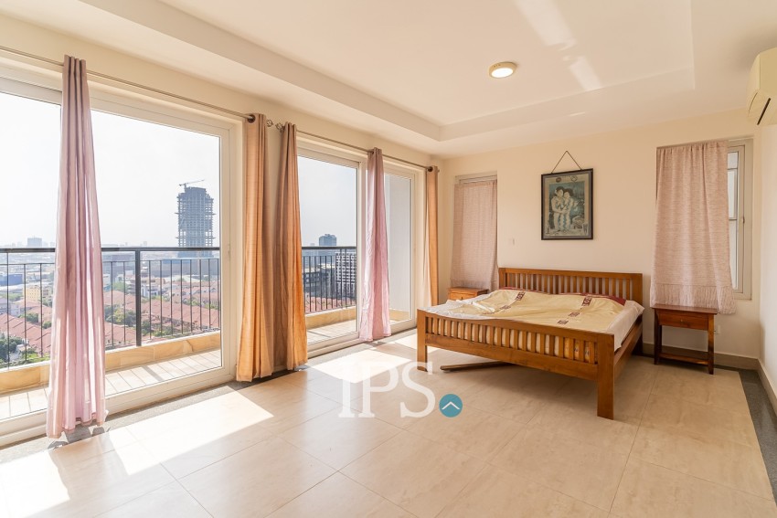 16th Floor 2 Bedroom Condo For Sale - Mekong View Tower 2,  Chroy Changvar, Phnom Penh