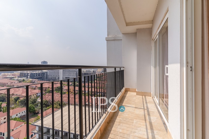 16th Floor 2 Bedroom Condo For Sale - Mekong View Tower 2,  Chroy Changvar, Phnom Penh