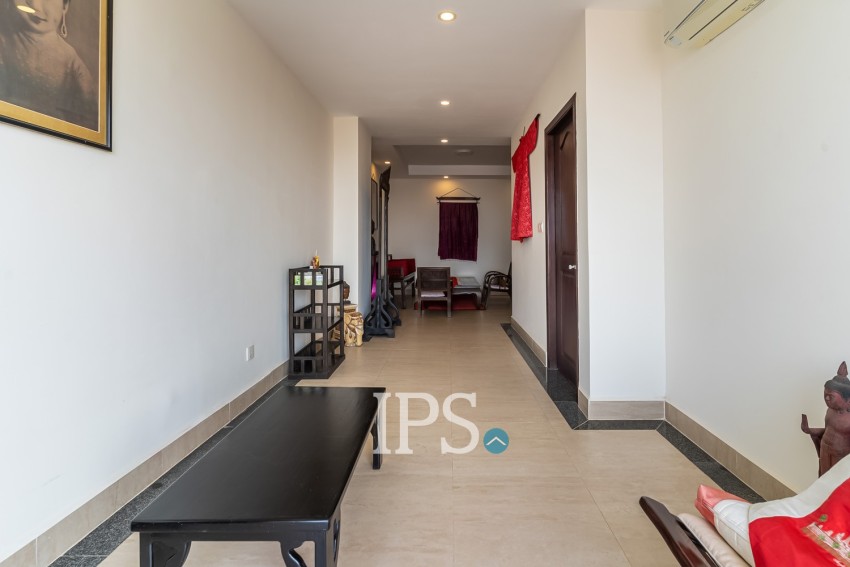 15th Floor 1 Bedroom Condo For Sale - Mekong View Tower 2,  Chroy Changvar, Phnom Penh