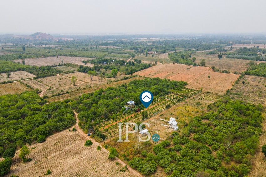 7,451 Sqm Land with 3 Bedroom Villa For Sale - Bantay Srei, Siem Reap