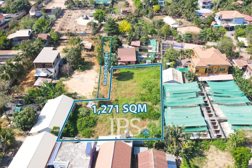 1,271 Sqm Residential Land For Sale - Sala Kamreuk, Siem Reap