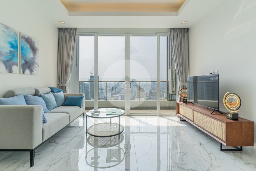 2 Bedroom Condo For Rent - J Tower 2, BKK1, Phnom Penh