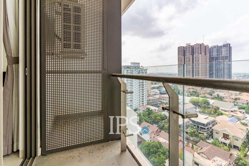 15th Floor 1 Bedroom Condo For Sale - Embassy Residences, Tonle Bassac, Phnom Penh