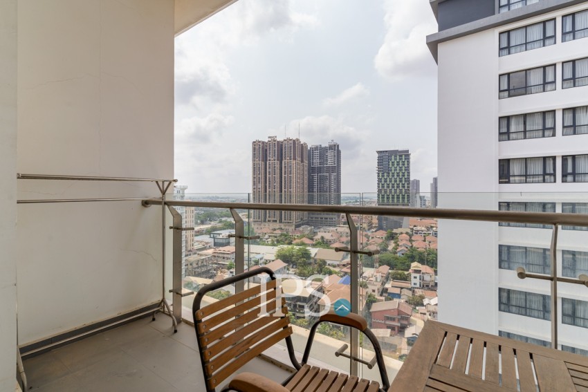 15th Floor 1 Bedroom Condo For Sale - Embassy Residences, Tonle Bassac, Phnom Penh
