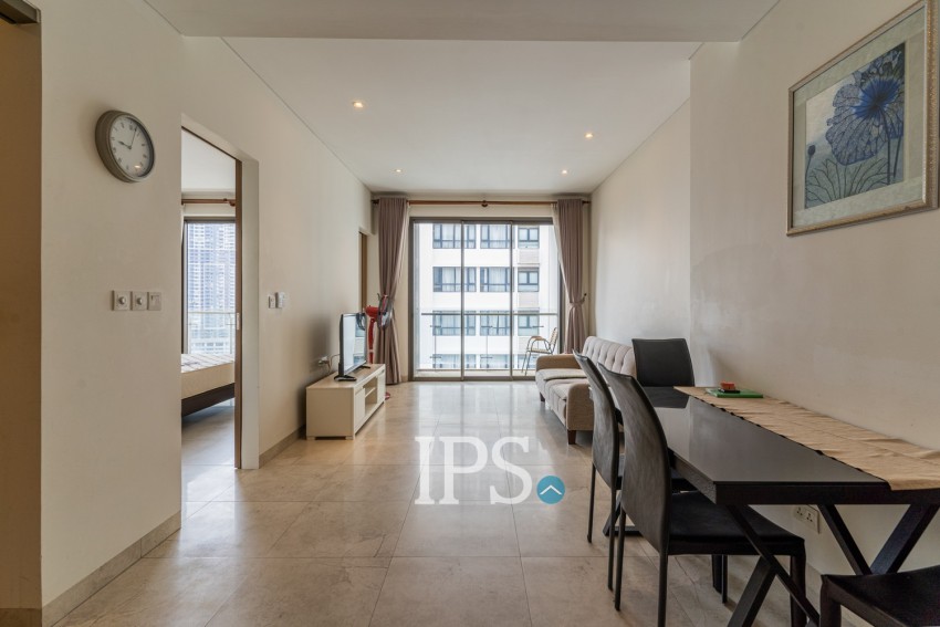 15th Floor 1 Bedroom Condo For Sale - Embassy Residences, Tonle Bassac, Phnom Penh