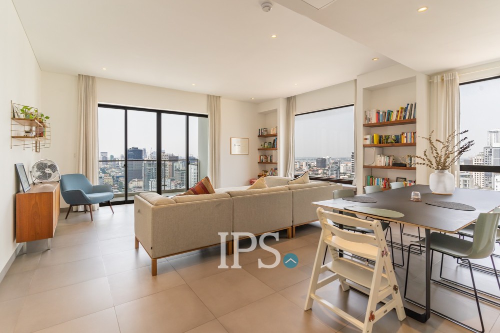 3 Bedroom Condo For Rent - Embassy Central, BKK1, Phnom Penh - Image 4