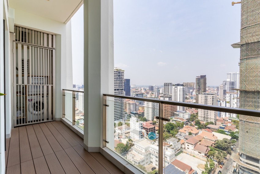 3 Bedroom Condo For Rent - Embassy Central, BKK1, Phnom Penh