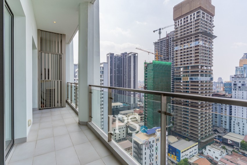 3 Bedroom Condo For Rent - Embassy Central, BKK1, Phnom Penh