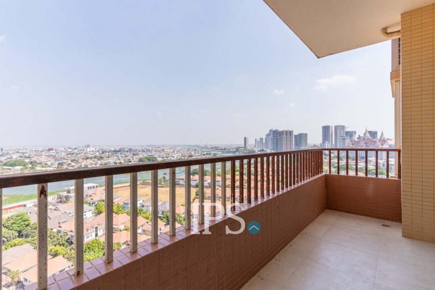 18th Floor 3 Bedroom Condo For Sale - Rose Garden, Phnom Penh