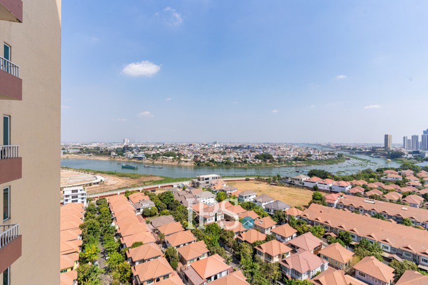 18th Floor 3 Bedroom Condo For Sale - Rose Garden, Phnom Penh