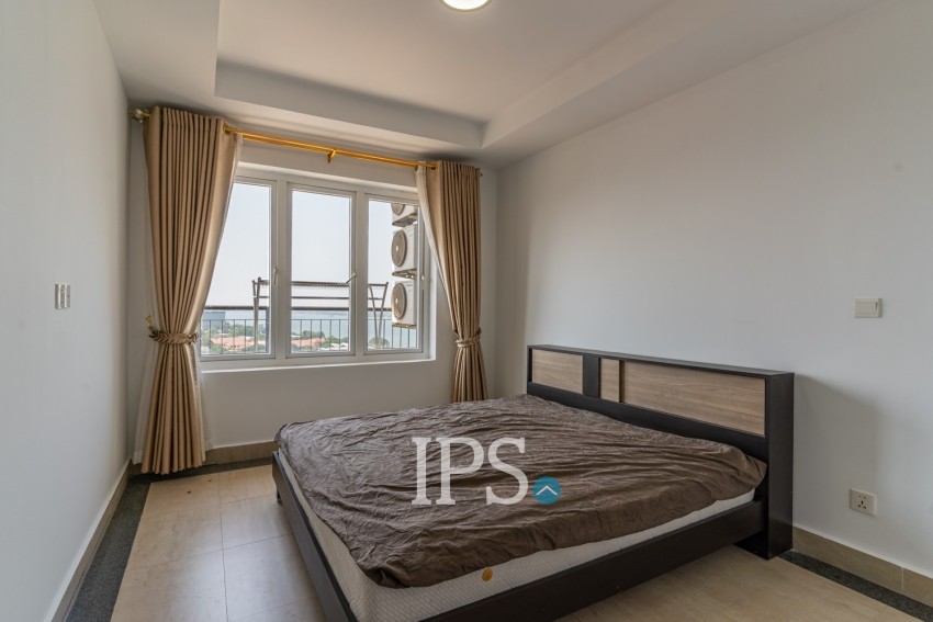 17th Floor 1 Bedroom Condo For Sale - Mekong View Tower 2, Chroy Changvar, Phnom Penh