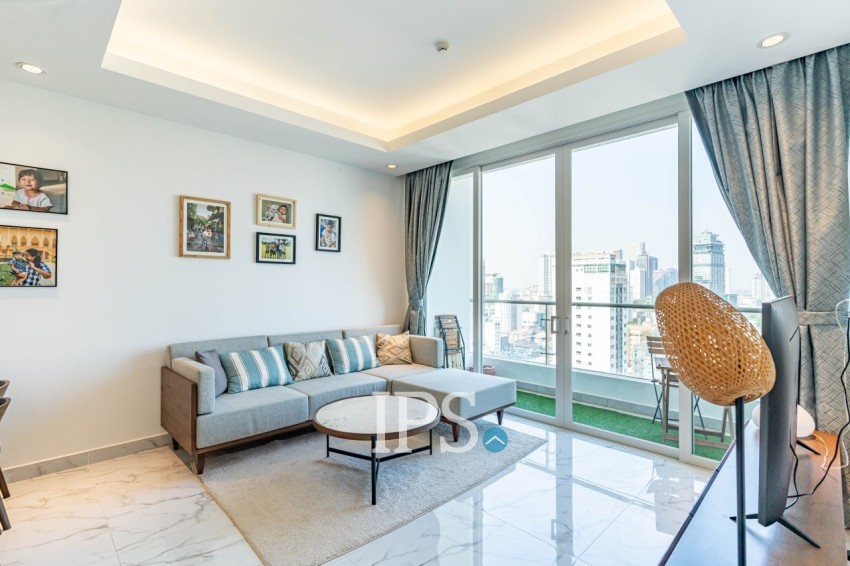 2 Bedroom Condo For Rent - J Tower 2, BKK1, Phnom Penh