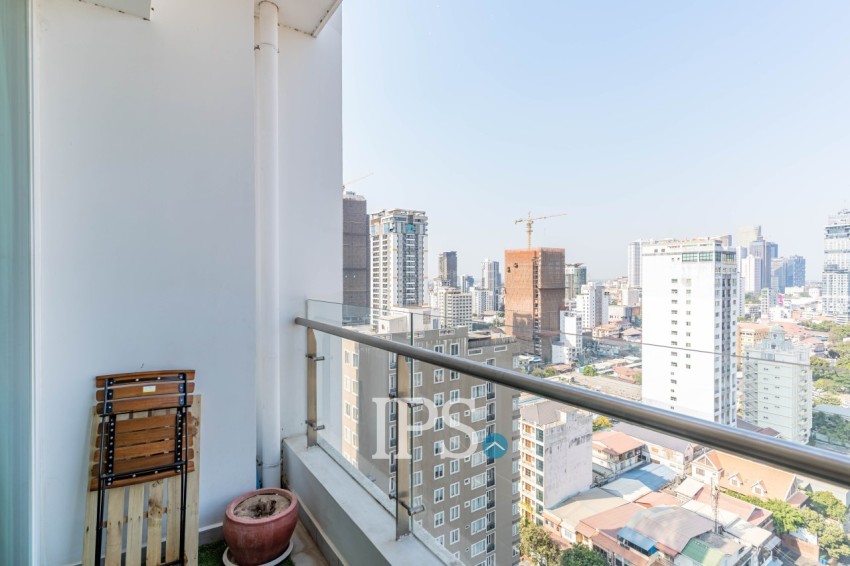 2 Bedroom Condo For Rent - J Tower 2, BKK1, Phnom Penh