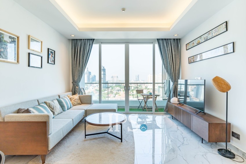 2 Bedroom Condo For Rent - J Tower 2, BKK1, Phnom Penh